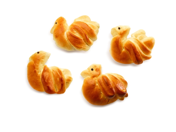 Broodhaantje klein, 4 stuks